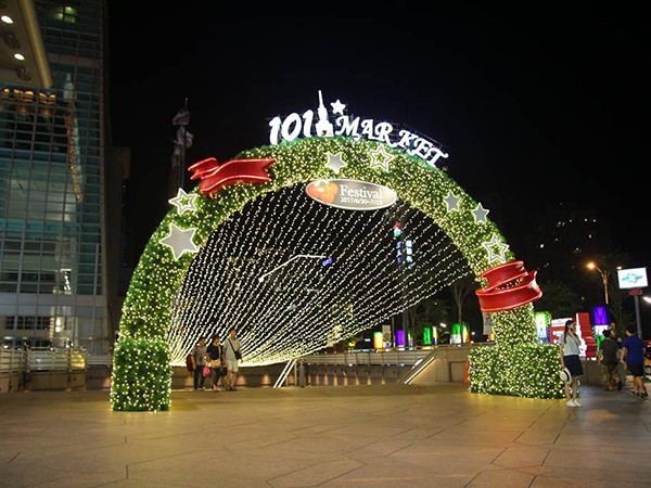 台北101戶外聖誕造景大型裝置藝術